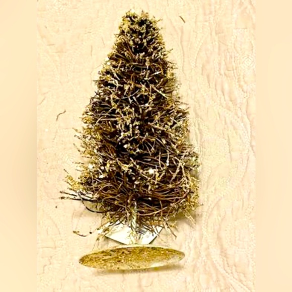 *Champagne Glitter Angel Vine Tree, **10” tree only*** - Picture 1 of 7